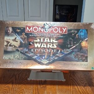 Monopoly Star Wars Episode I Board Game  Collector Edition